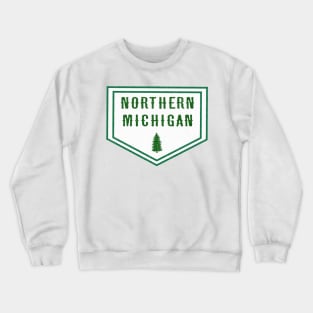 Northern Michigan - (distressed) Crewneck Sweatshirt